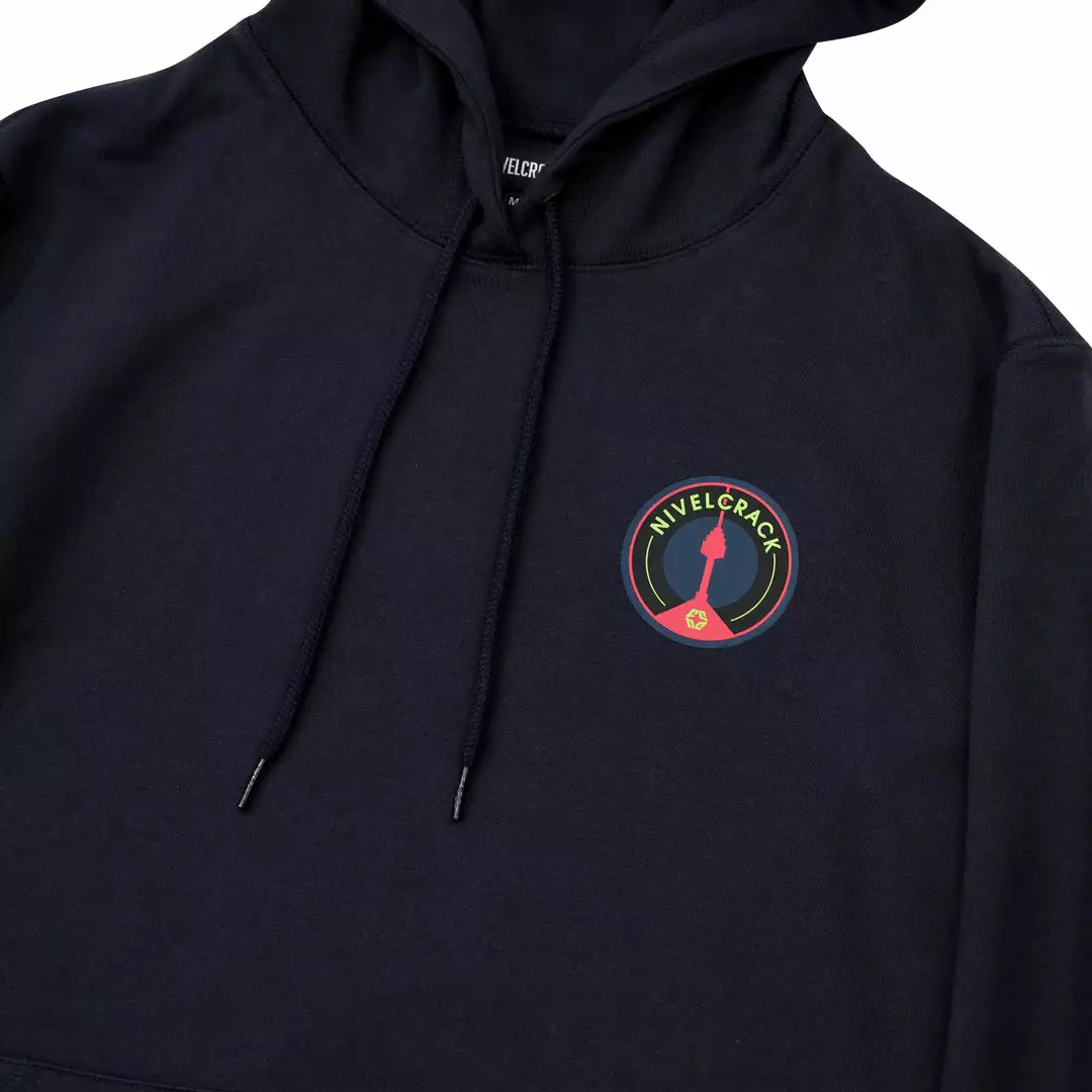 Nivelcrack Seoul Crest Hoodie - Navy New Arrivals 3 Nivelcrack Seoul Crest Hoodie - Navy New Arrivals