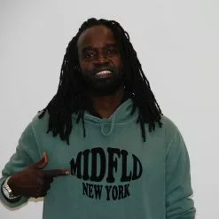 MIDFLD Fisheye Hoody - Green Outerwear