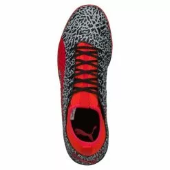 PUMA Football PUMA FUTURE 18.3 TT Turf Soccer Shoes - White/Black/Red Blast 9 PUMA Football PUMA FUTURE 18.3 TT Turf Soccer Shoes - White/Black/Red Blast