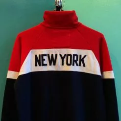 Outerwear Mitchell & Ness New York Red Bulls Color Blocked French Terry Jacket