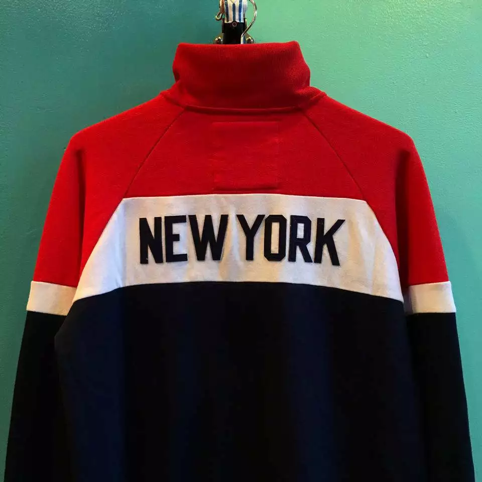Outerwear Mitchell & Ness New York Red Bulls Color Blocked French Terry Jacket 2 Outerwear Mitchell & Ness New York Red Bulls Color Blocked French Terry Jacket