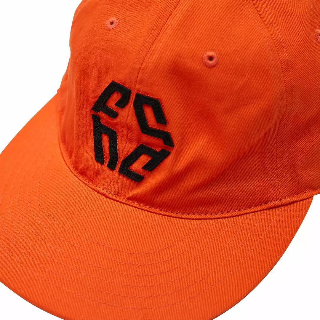 Nivelcrack Logo 6 Panel Cap - Orange 2 Nivelcrack Logo 6 Panel Cap - Orange