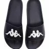 New Arrivals Kappa Authentic Adam 2 Slides - Blue Marine/White