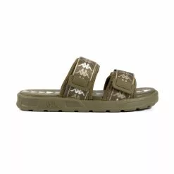 New Arrivals Kappa 222 Banda Aster 1 Sandals - Green Olive/White 6 New Arrivals Kappa 222 Banda Aster 1 Sandals - Green Olive/White