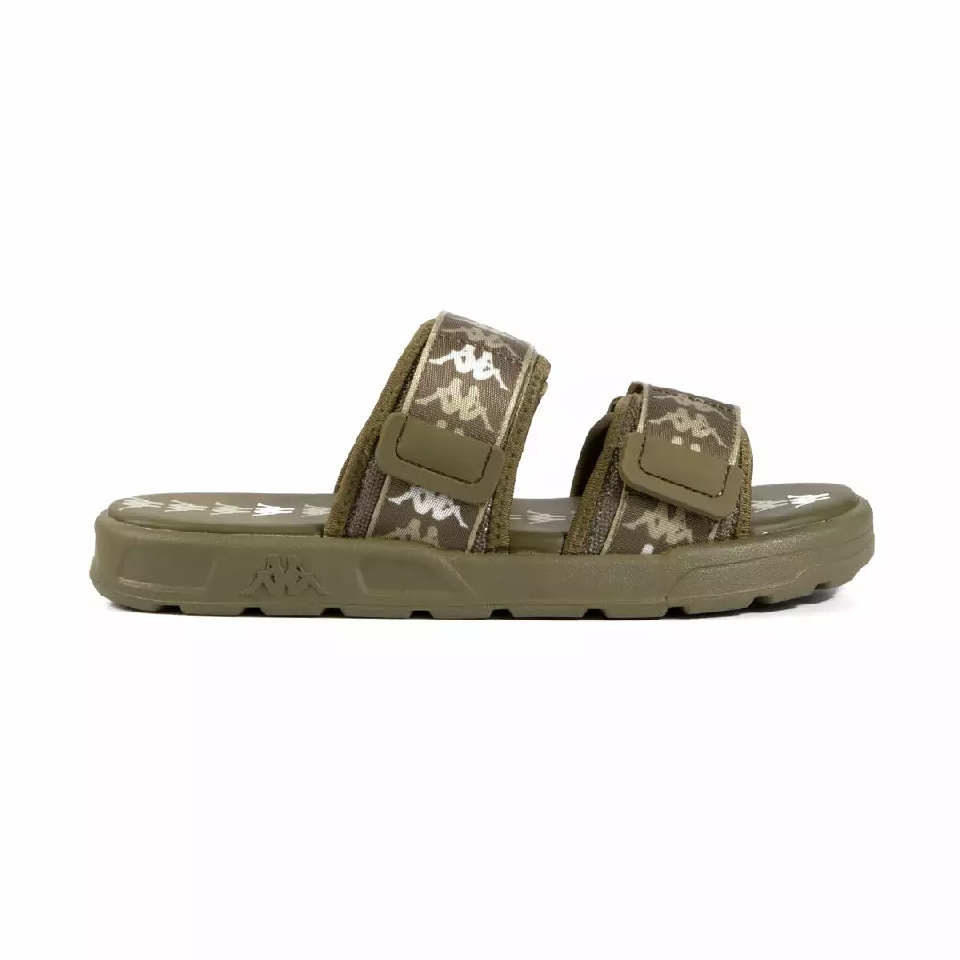 New Arrivals Kappa 222 Banda Aster 1 Sandals - Green Olive/White 3 New Arrivals Kappa 222 Banda Aster 1 Sandals - Green Olive/White