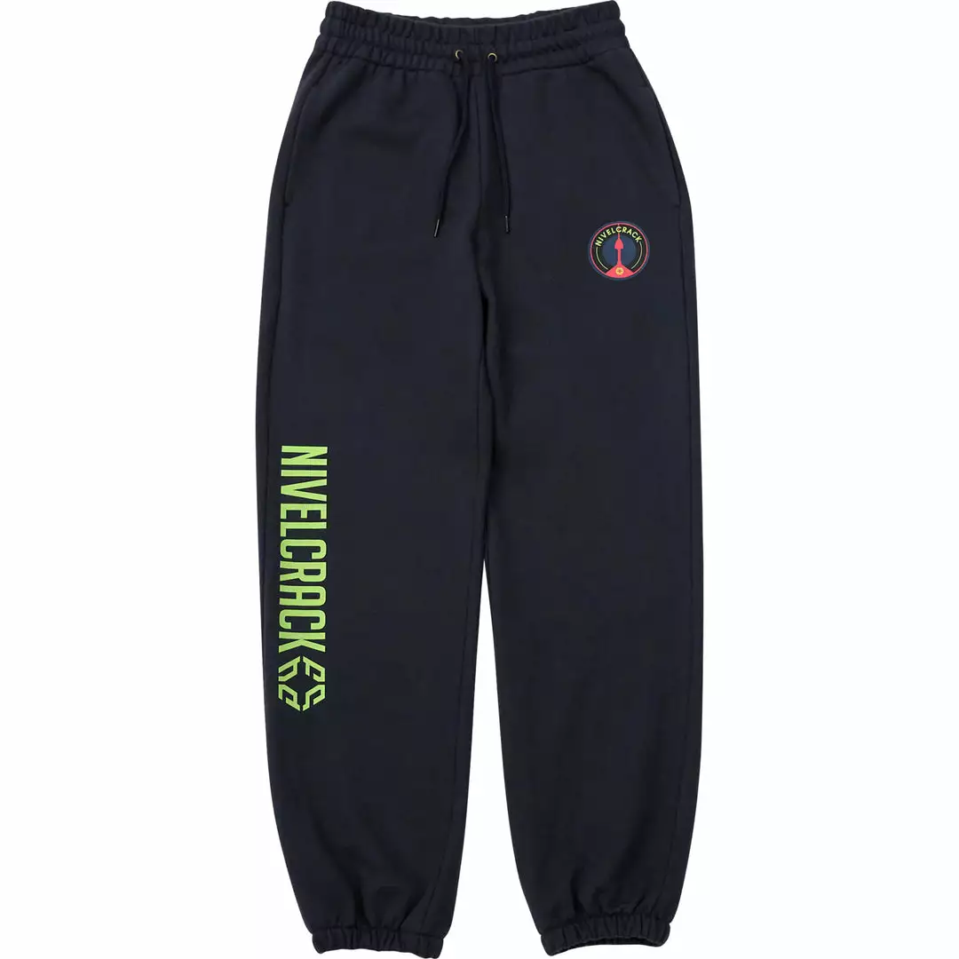 Nivelcrack Seoul Crest Sweatpants - Navy New Arrivals 1 Nivelcrack Seoul Crest Sweatpants - Navy New Arrivals