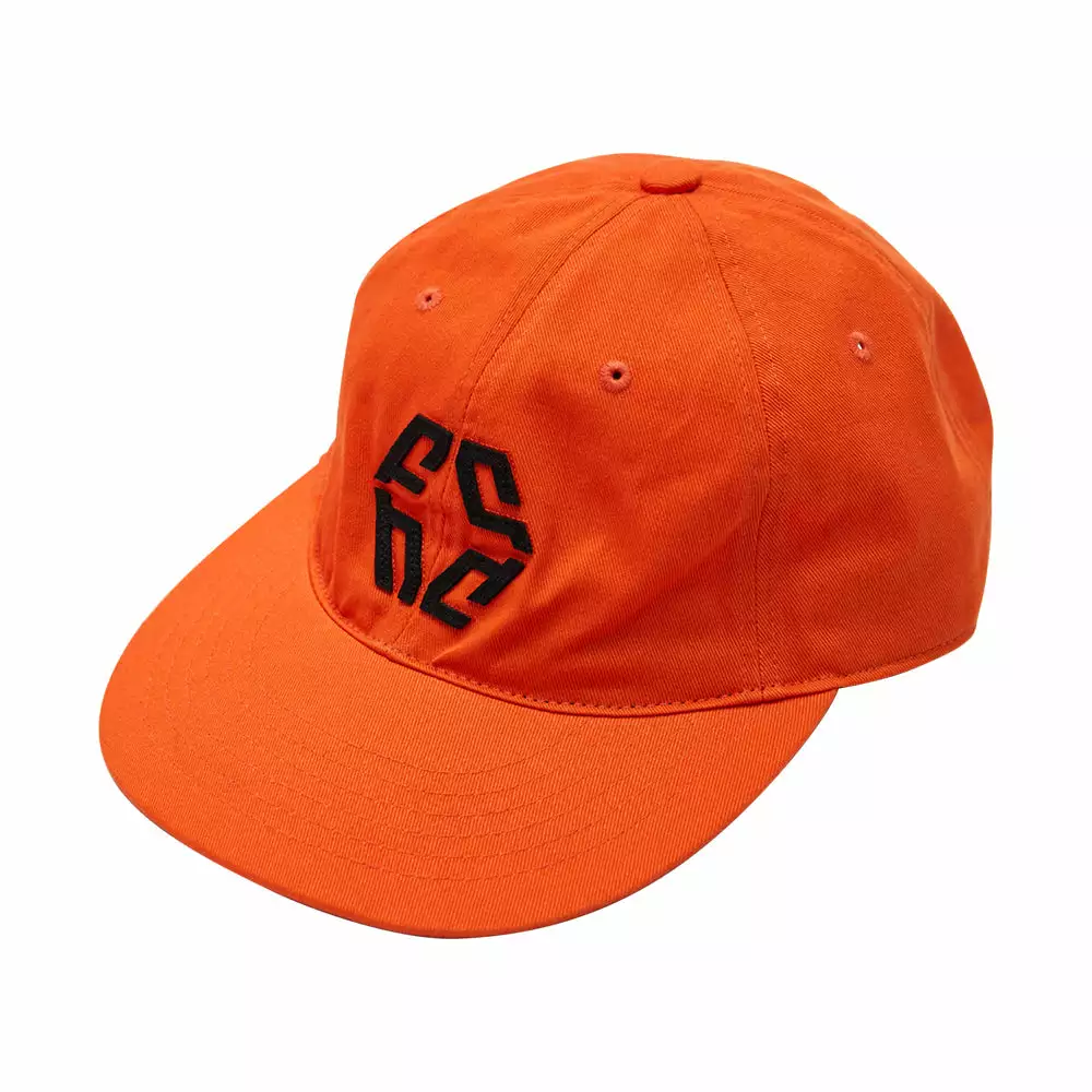 Nivelcrack Logo 6 Panel Cap - Orange 1 Nivelcrack Logo 6 Panel Cap - Orange