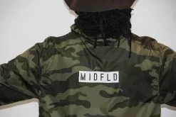 MIDFLD Get Up Camo Windbreaker