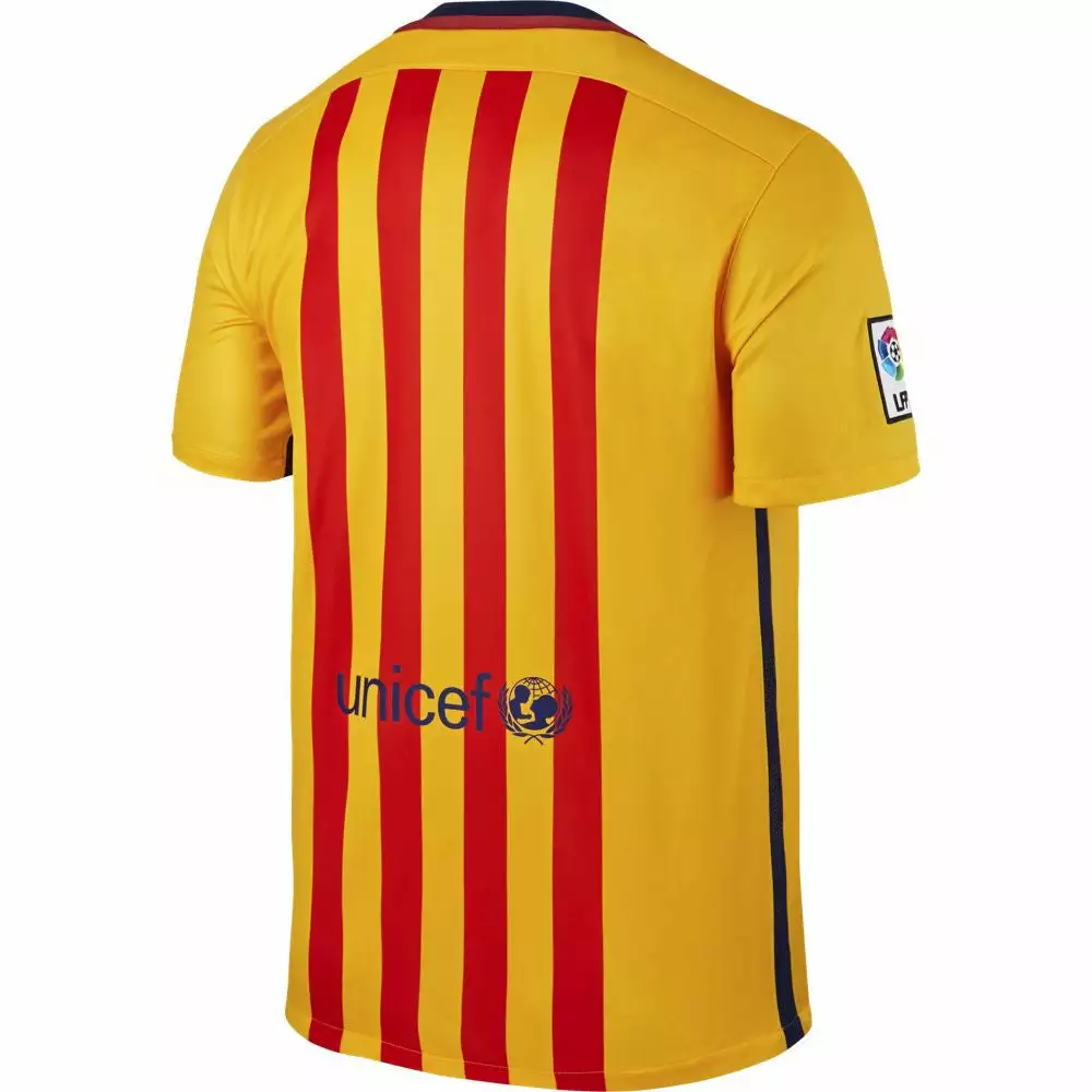 Nike Football Nike FC Barcelona 2015/2016 Away Jersey Soccer Jerseys 2 Nike Football Nike FC Barcelona 2015/2016 Away Jersey Soccer Jerseys