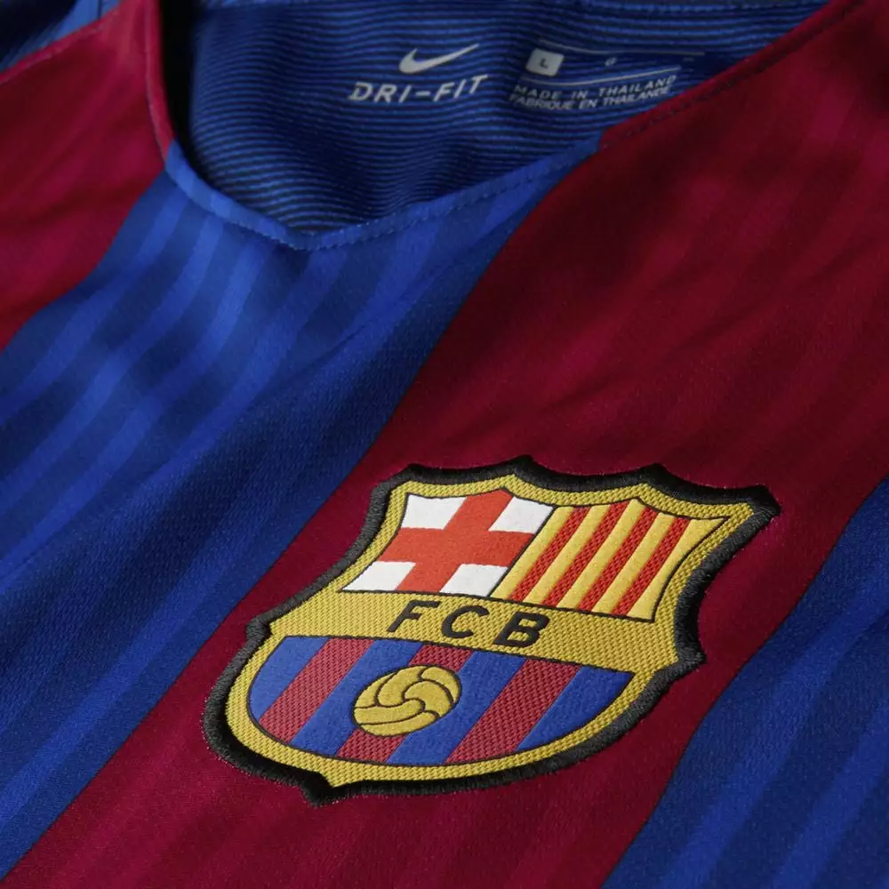 Nike Football Nike FC Barcelona 2016/2017 Home Jersey W/Sponsor Soccer Jerseys 3 Nike Football Nike FC Barcelona 2016/2017 Home Jersey W/Sponsor Soccer Jerseys
