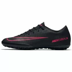 Nike Football Nike Mercurial Victory VI TF Turf Soccer Shoes - Black/Black