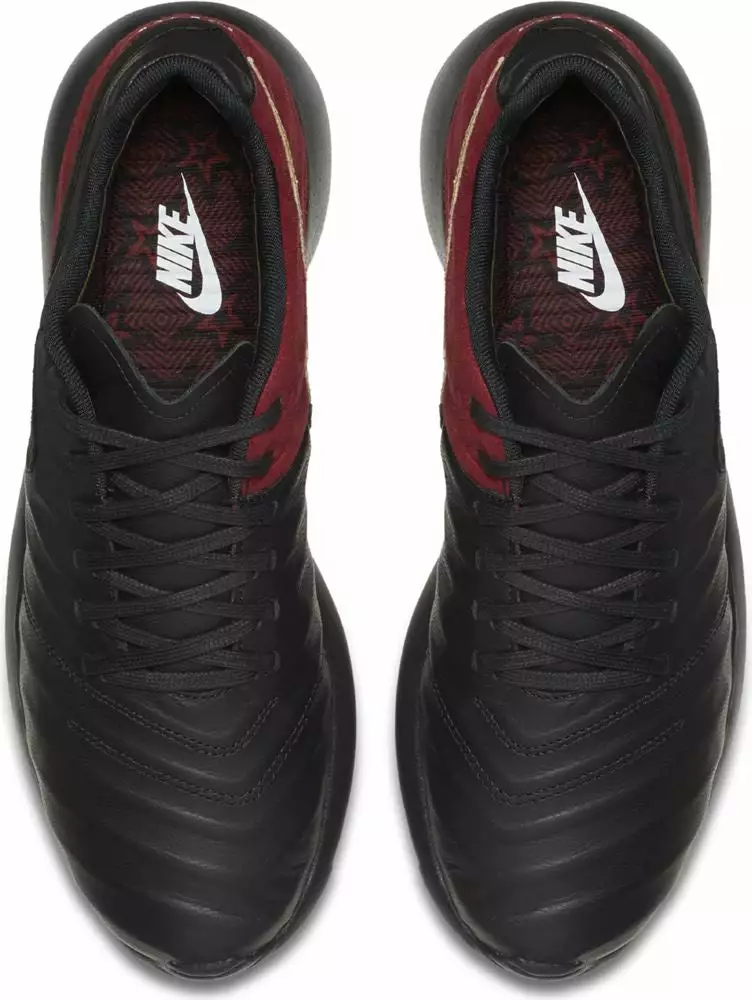 Nike Roshe Tiempo VI FC Men's Shoe - Black/Team Red Footwear 5 Nike Roshe Tiempo VI FC Men's Shoe - Black/Team Red Footwear