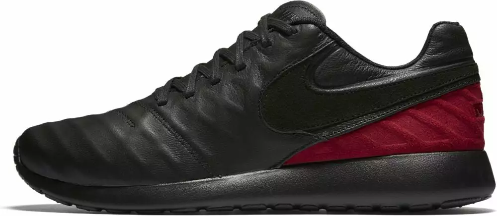 Nike Roshe Tiempo VI FC Men's Shoe - Black/Team Red Footwear 3 Nike Roshe Tiempo VI FC Men's Shoe - Black/Team Red Footwear