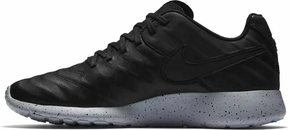 Nike Sportswear Nike Roshe Tiempo VI Men's Shoe - Black/Black/Wolf Grey 2 Nike Sportswear Nike Roshe Tiempo VI Men's Shoe - Black/Black/Wolf Grey