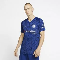 Nike Football New Arrivals Nike Chelsea FC 2019/20 Stadium Home Soccer Jersey
