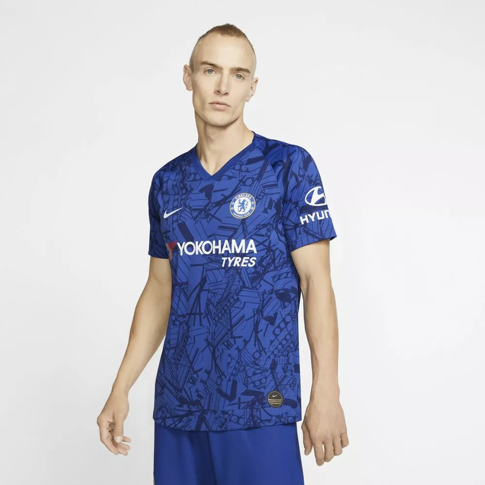 Nike Football New Arrivals Nike Chelsea FC 2019/20 Stadium Home Soccer Jersey 2 Nike Football New Arrivals Nike Chelsea FC 2019/20 Stadium Home Soccer Jersey