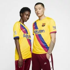 Nike Football New Arrivals Nike FC Barcelona 2019/20 Stadium Away Soccer Jersey