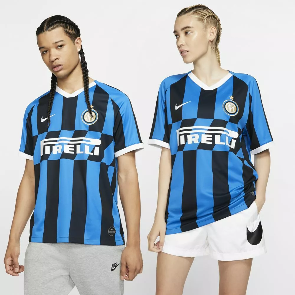 Nike Football Nike Inter Milan 2019/20 Stadium Home Soccer Jersey 1 Nike Football Nike Inter Milan 2019/20 Stadium Home Soccer Jersey