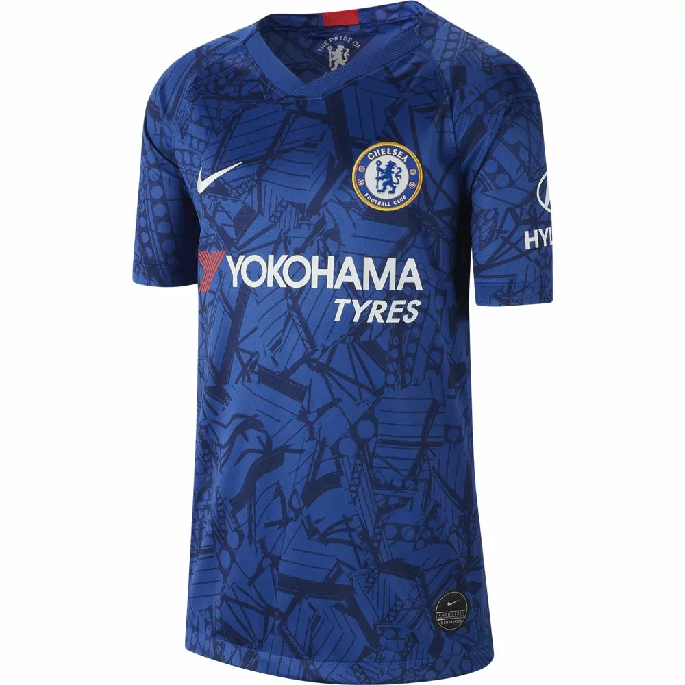 Nike Football Nike Chelsea FC 2019/20 Stadium Home Big Kids' Soccer Jersey 9 Nike Football Nike Chelsea FC 2019/20 Stadium Home Big Kids' Soccer Jersey