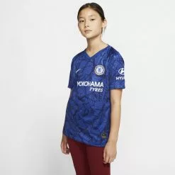 Nike Football Nike Chelsea FC 2019/20 Stadium Home Big Kids' Soccer Jersey 13 Nike Football Nike Chelsea FC 2019/20 Stadium Home Big Kids' Soccer Jersey