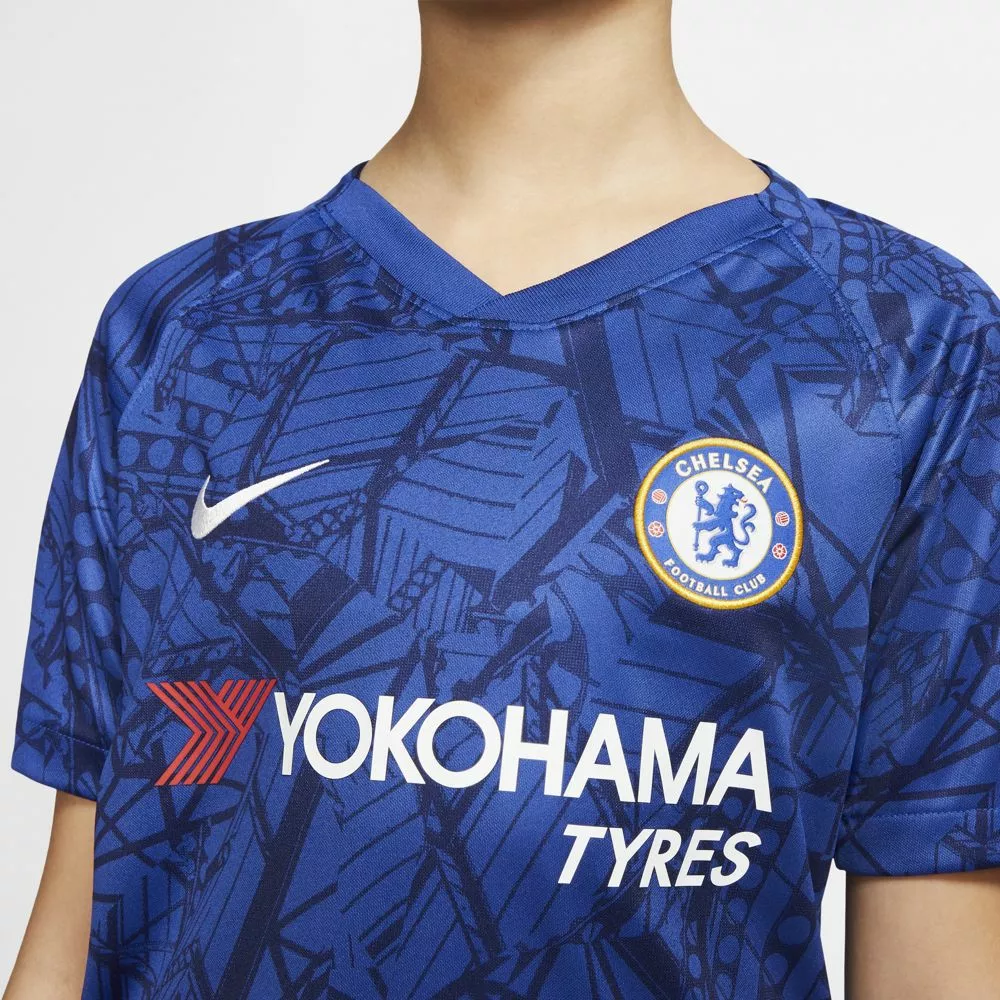 Nike Football Nike Chelsea FC 2019/20 Stadium Home Big Kids' Soccer Jersey 4 Nike Football Nike Chelsea FC 2019/20 Stadium Home Big Kids' Soccer Jersey