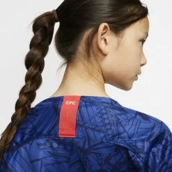 Nike Football Nike Chelsea FC 2019/20 Stadium Home Big Kids' Soccer Jersey 17 Nike Football Nike Chelsea FC 2019/20 Stadium Home Big Kids' Soccer Jersey