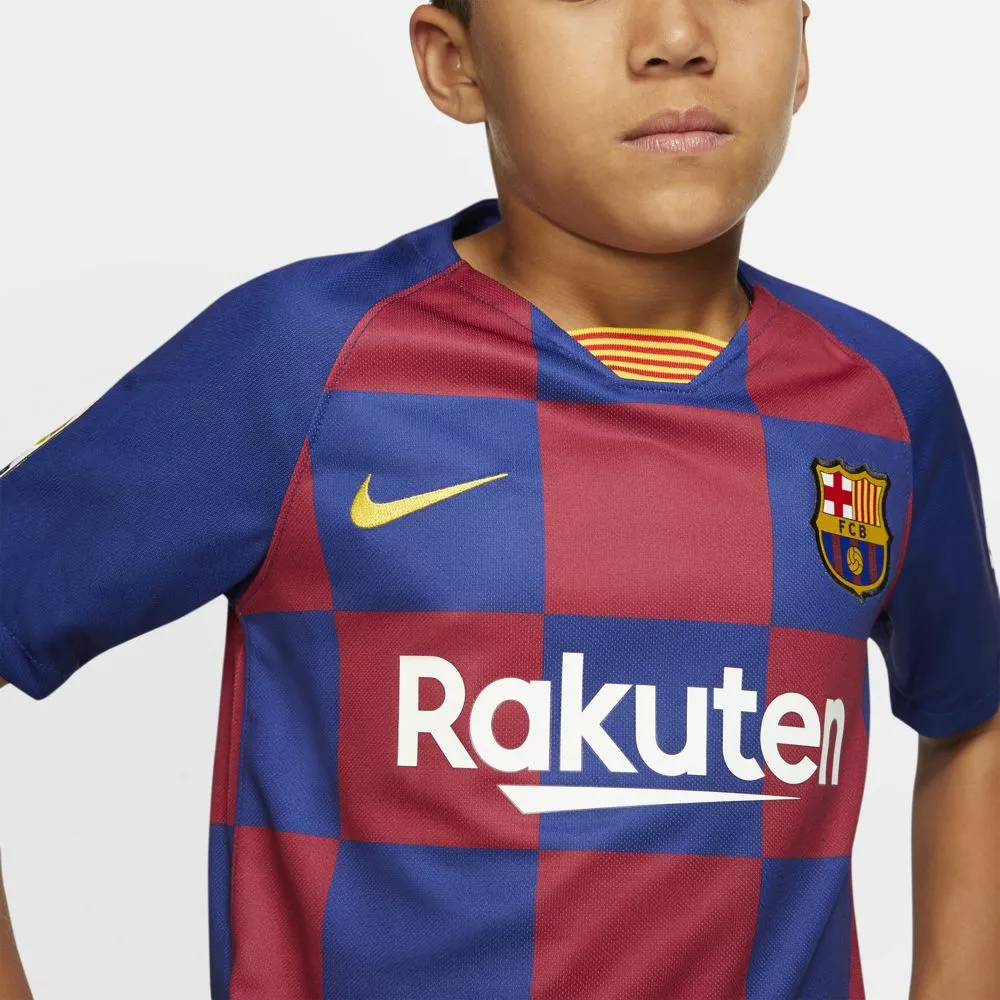Nike Football New Arrivals Nike FC Barcelona 2019/20 Stadium Home Big Kids' Soccer Jersey 3 Nike Football New Arrivals Nike FC Barcelona 2019/20 Stadium Home Big Kids' Soccer Jersey