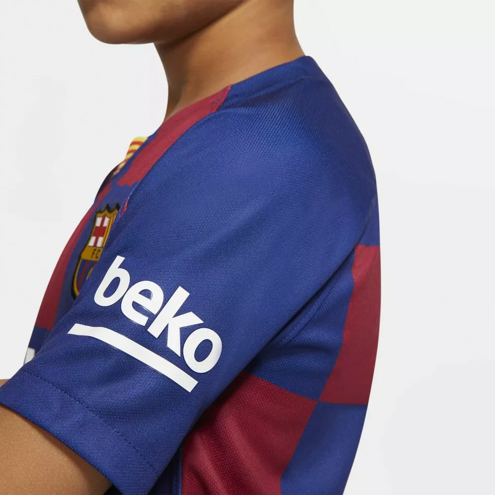 Nike Football New Arrivals Nike FC Barcelona 2019/20 Stadium Home Big Kids' Soccer Jersey 6 Nike Football New Arrivals Nike FC Barcelona 2019/20 Stadium Home Big Kids' Soccer Jersey
