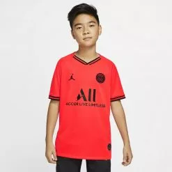 Nike Football Nike Jordan X Paris Saint-Germain 2019/20 Stadium Away Big Kids' Soccer Jersey New Arrivals