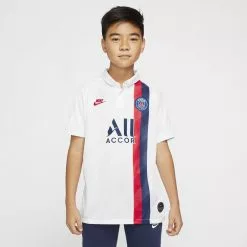 Nike Football New Arrivals Nike Paris Saint-Germain 2019/20 Stadium Third Big Kids' Soccer Jersey