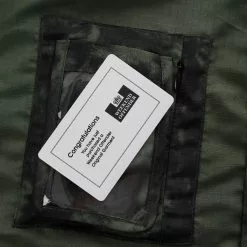 Weekend Offender Cruz Over Top Camo Jacket - Khaki/Rusted New Arrivals