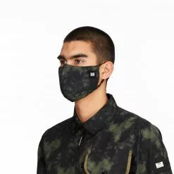 Weekend Offender Cruz Over Top Camo Jacket - Khaki/Rusted New Arrivals