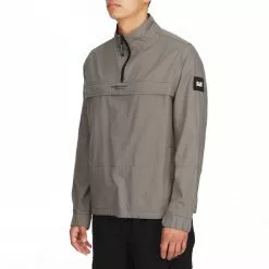 Weekend Offender Modafferi Quarter Zip Over Top Jacket - Pavement New Arrivals