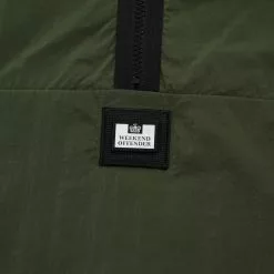 Weekend Offender Perez Over Top Jacket - Green Clay