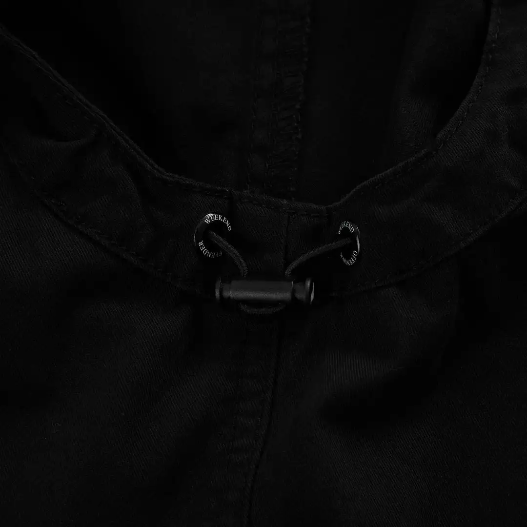 Weekend Offender Ortega Sniper Over Top Jacket - Black 4 Weekend Offender Ortega Sniper Over Top Jacket - Black