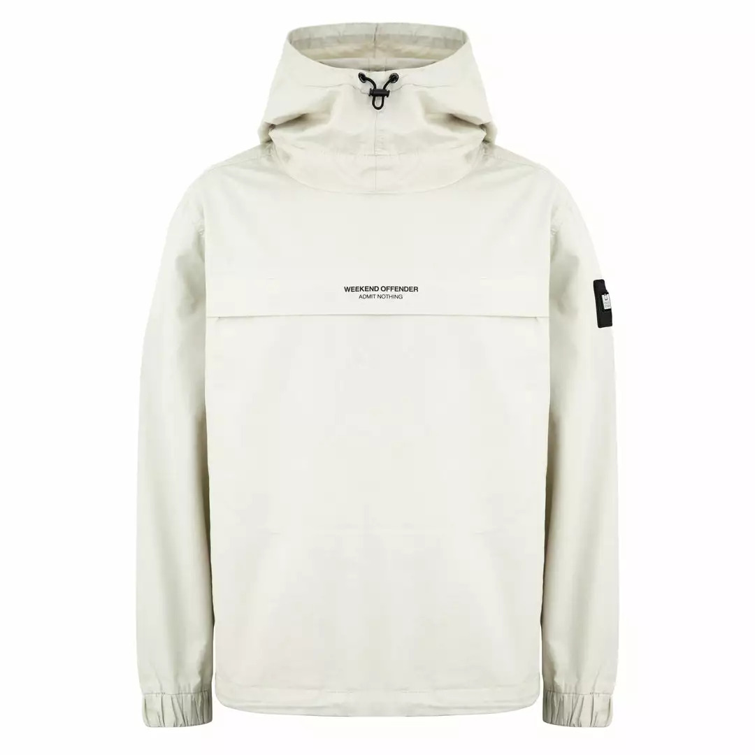 New Arrivals Weekend Offender Ortega Sniper Over Top Jacket - Plaster 1 New Arrivals Weekend Offender Ortega Sniper Over Top Jacket - Plaster