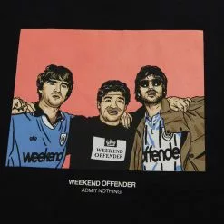 Weekend Offender Diego T-Shirt - Black New Arrivals