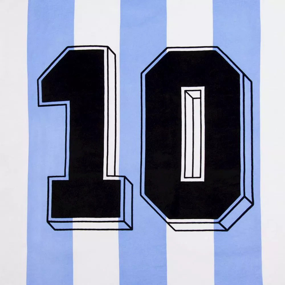 New Arrivals COPA Football Argentina Number 10 T-Shirt 2 New Arrivals COPA Football Argentina Number 10 T-Shirt