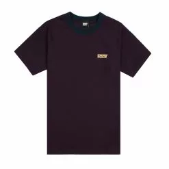 New Arrivals Belief NYC Box Logo Mesh Tee - Blackberry