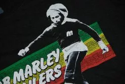 Bob Marley Rasta Stripe Soccer T-shirt T-Shirts