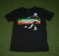 Bob Marley Rasta Stripe Soccer T-shirt T-Shirts