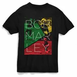 Bob Marley Soccer Split T-shirt