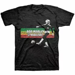 Bob Marley Rasta Stripe Soccer T-shirt T-Shirts