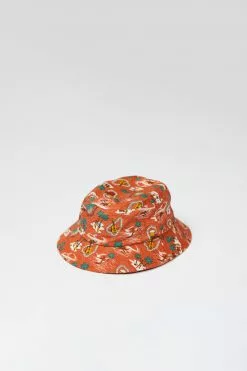 Lite Year Hawaiian Bucket Hat - Pimento New Arrivals