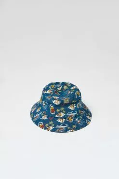 Lite Year Hawaiian Bucket Hat - Royal Blue New Arrivals