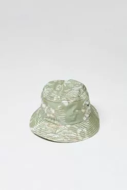 New Arrivals Lite Year Hawaiian Bucket Hat - Sage