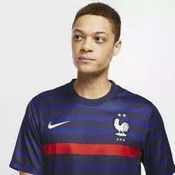 Nike Football Nike France 2020 Stadium Home Mens Soccer Jersey