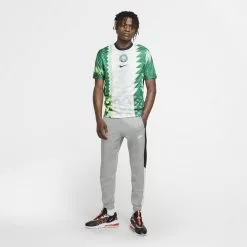 Nike Football New Arrivals Nike Nigeria 2020 Stadium Home Mens Soccer Jersey