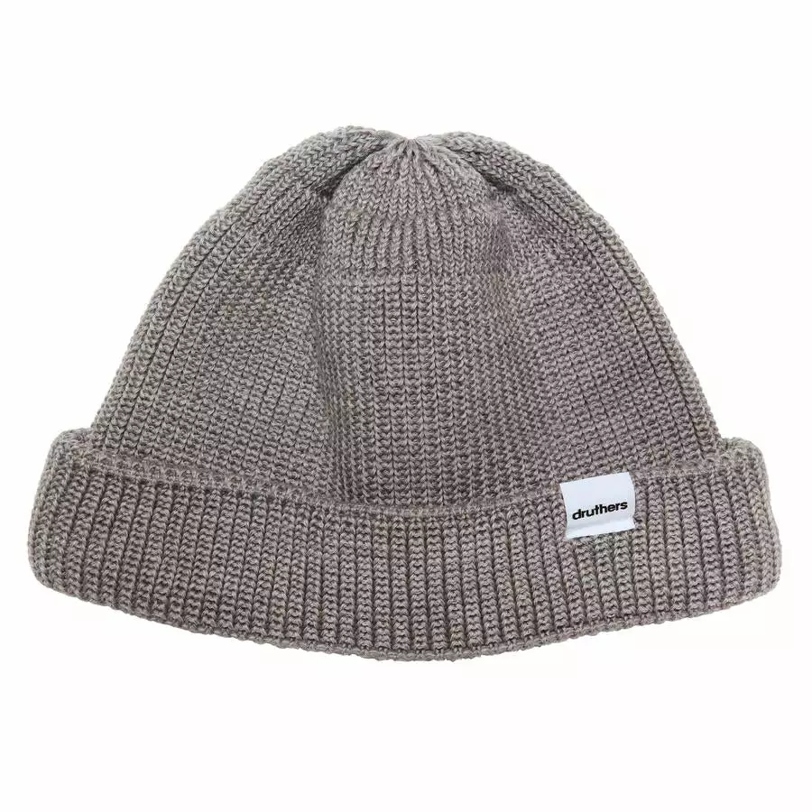 Druthers NYC Merino Wool Dockworker Hat - Grey Heather New Arrivals 1 Druthers NYC Merino Wool Dockworker Hat - Grey Heather New Arrivals