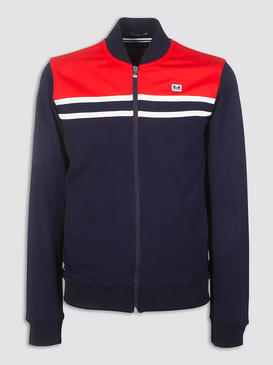 Weekend Offender Farnell Track Jacket - Navy 3 Weekend Offender Farnell Track Jacket - Navy